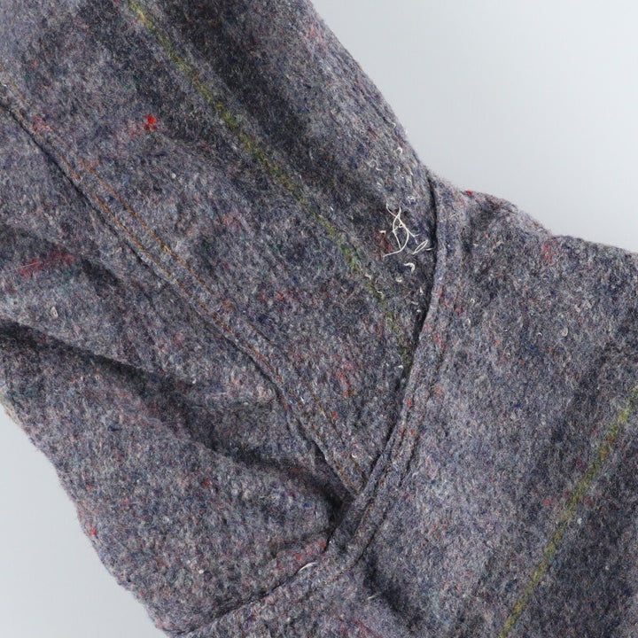 70s~80'S Lee STORM RIDER denim jacket, denim jacket, made in USA, men's size L, vintage /eaa492425