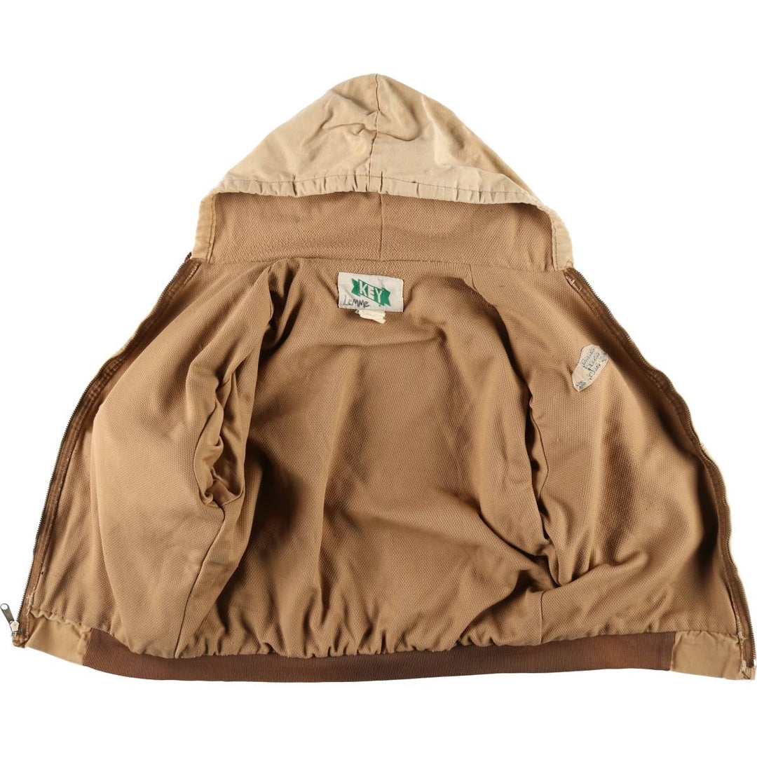 80s-90'S Key Duck Full Zip Hoodie Made in USA Men's XL Vintage /eaa492436