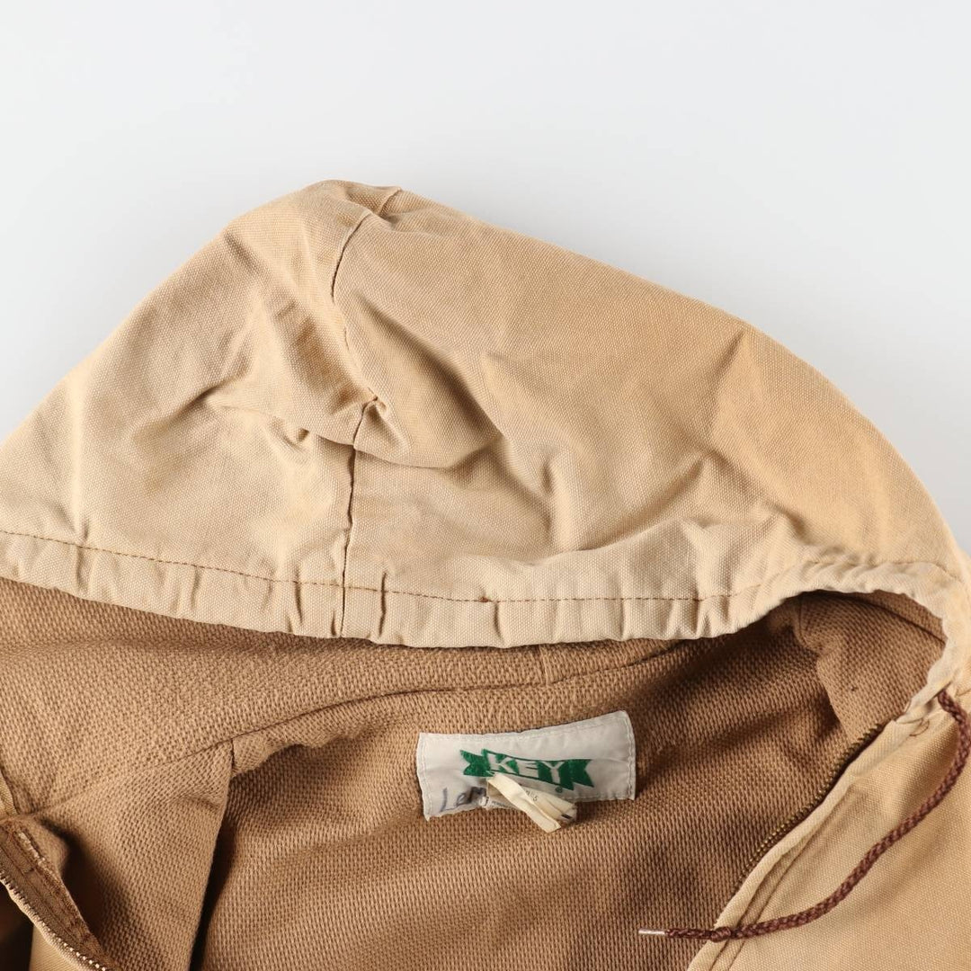 80s-90'S Key Duck Full Zip Hoodie Made in USA Men's XL Vintage /eaa492436