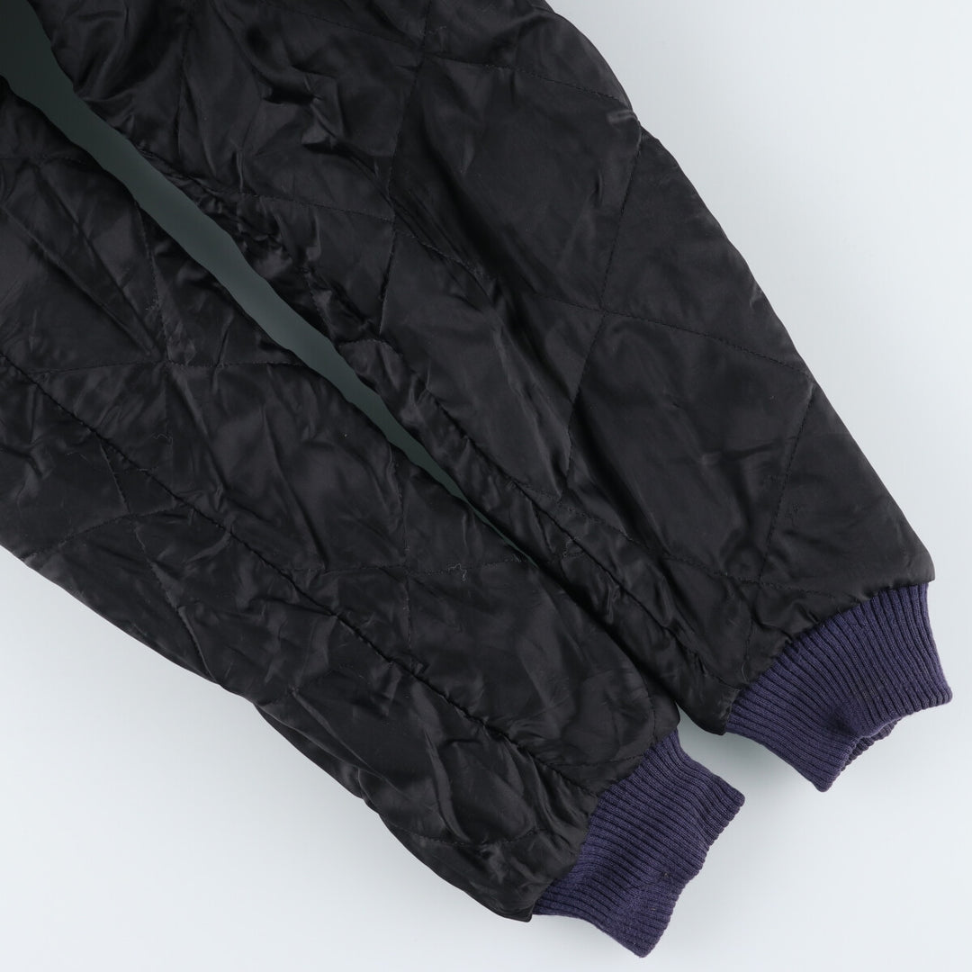 MID WEST GARMENT CO. Leather sleeve wool varsity jacket award jacket varsity jacket men's size L /eaa492464