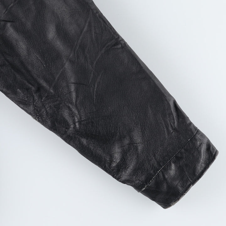 90'S MPM Leather Sleeve Wool Varsity Jacket Award Jacket Varsity Jacket Men's XL Vintage /eaa492465