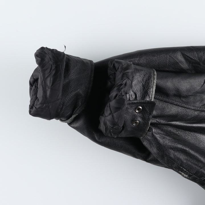 90'S MPM Leather Sleeve Wool Varsity Jacket Award Jacket Varsity Jacket Men's XL Vintage /eaa492465