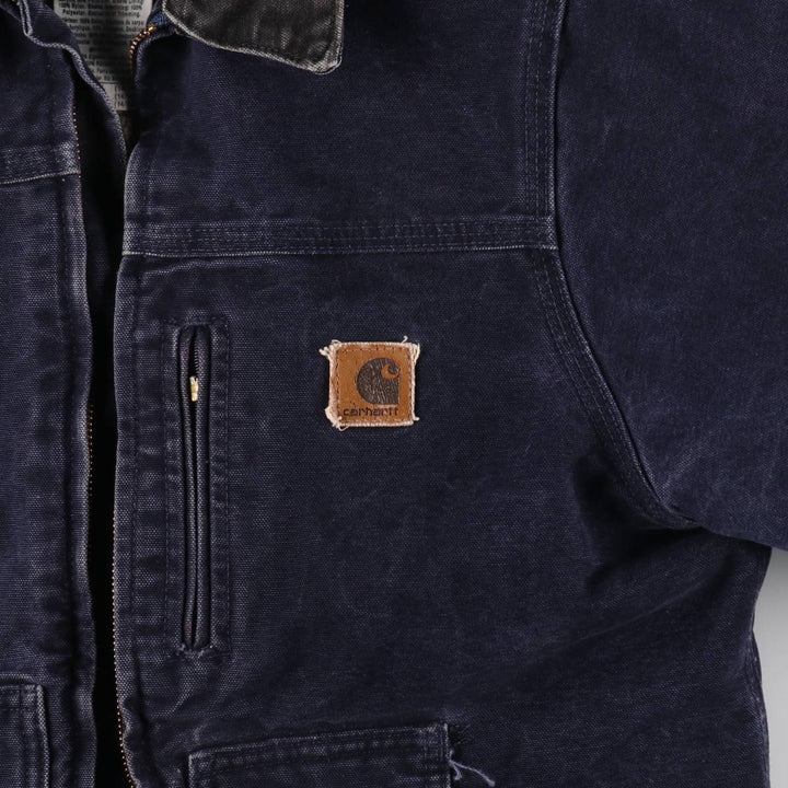 00'S Carhartt Ridge Coat Duck Work Jacket Men's XL / eaa492473