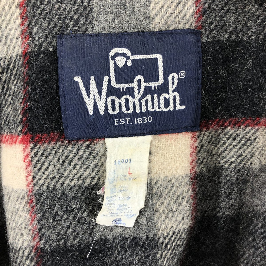 80'S WOOLRICH Wool Blouson Made in USA Men's L Size Vintage /eaa492474