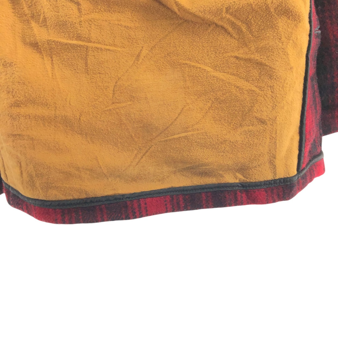 70'S WOOLRICH Ombre Check Wool Mackinaw Jacket Men's XL Vintage /eaa492476