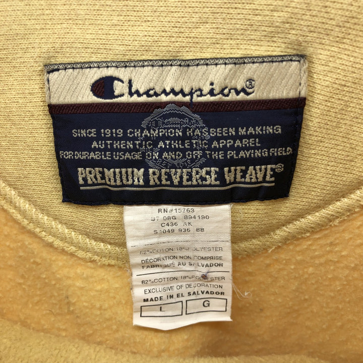 00'S Champion Premium Reverse Weave College Sweatshirt Trainer Men's L size / eaa492544