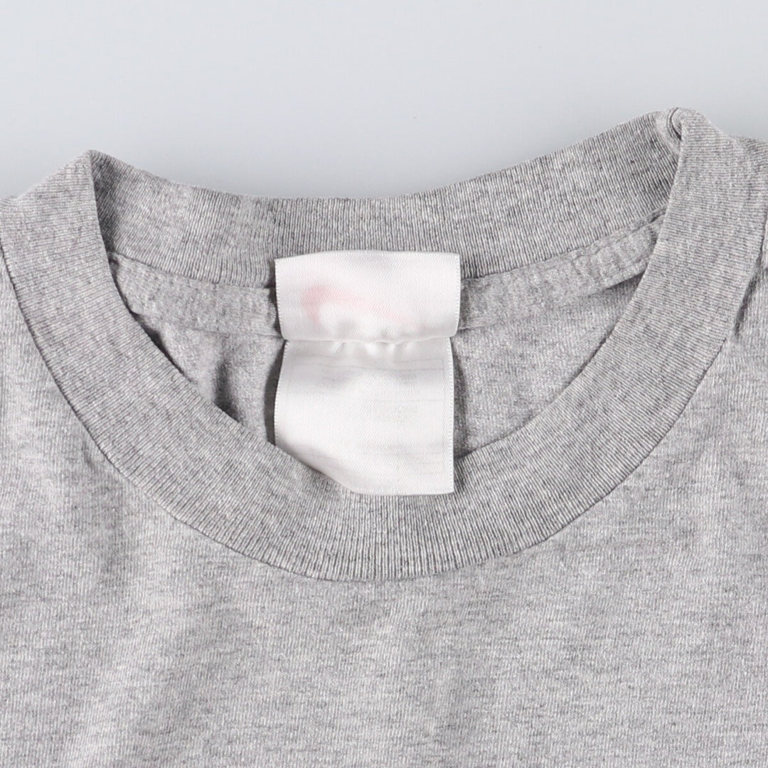 90'S Nike Sports Print T-Shirt, Men's Medium, Vintage cotton gray type Vintage Second Hand