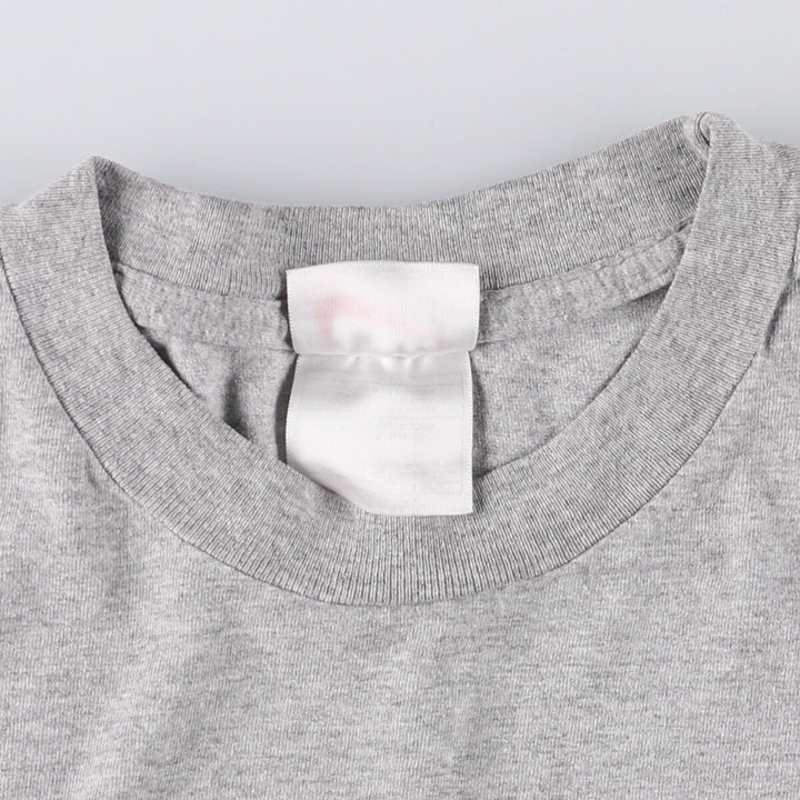 90'S Nike Sports Print T-Shirt, Men's Medium, Vintage cotton gray type Vintage Second Hand