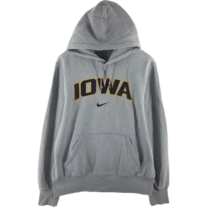 Nike IOWA University of Iowa College Sweatshirt Pullover Hoodie Men's L size / eaa492606