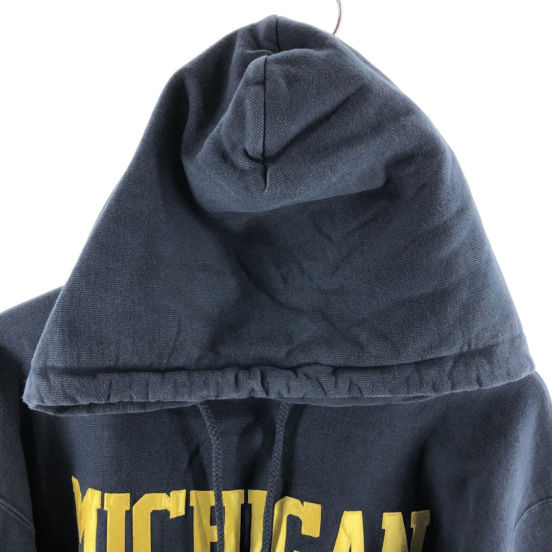 00'S Champion Original Reverse Weave University of Michigan College Sweat Pullover Hoodie Men's L size / eaa492617