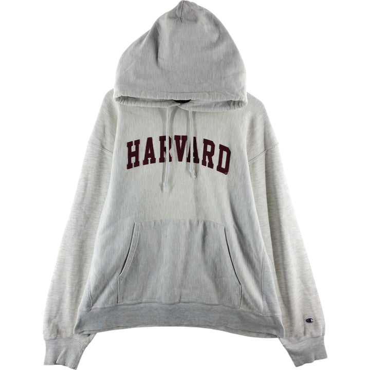 00'S Champion Original Reverse Weave Harvard University College Sweat Pullover Hoodie Men's XL /eaa492621