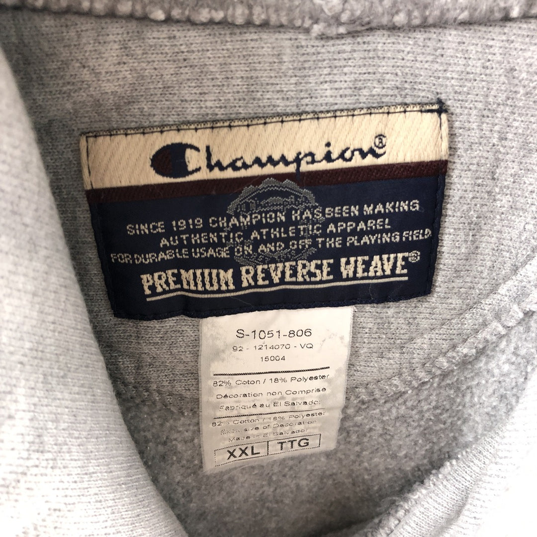 00'S Champion Premium Reverse Weave Sweat Pullover Hoodie Men's XXL / eaa492623