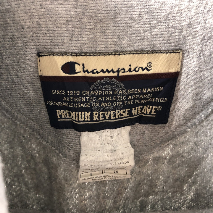 00'S Champion Premium Reverse Weave Back Print Sweat Pullover Hoodie Men's L size / eaa492627