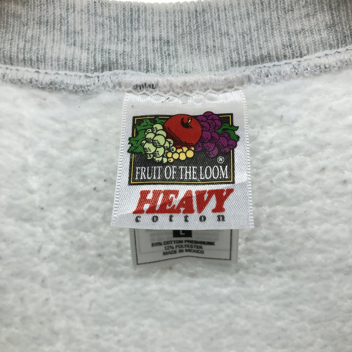 00'S Fruit of the Loom Heavy Cotton Sweatshirt, Men's L size / eaa492655