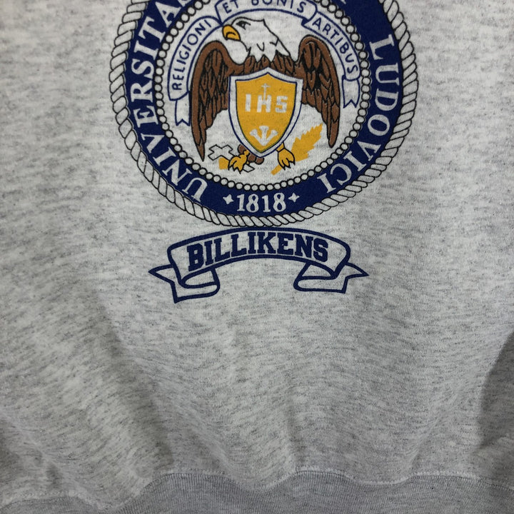 90'S SANTEE HEAVYWEIGHT College Sweatshirt, Made in USA, Men's L size, Vintage /eaa492680