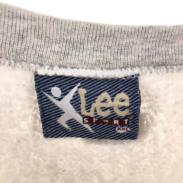 90'S Lee SPORT Reverse Weave College Sweatshirt, Made in USA, Men's XXL, Vintage /eaa492682