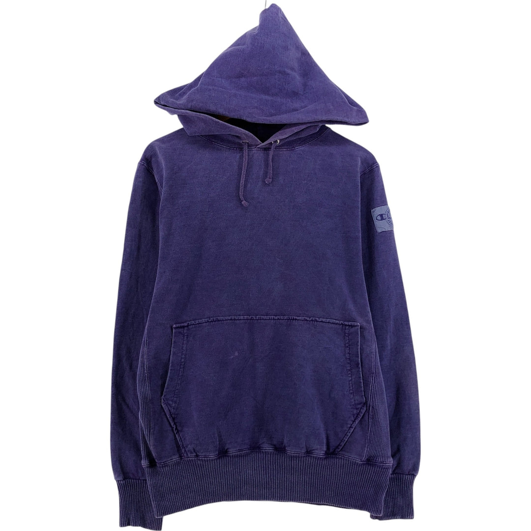 90'S Champion Authentic Athletic Apparel No Eyes Sweat Pullover Hoodie Made in USA Men's S cotton purple type Vintage Second Hand