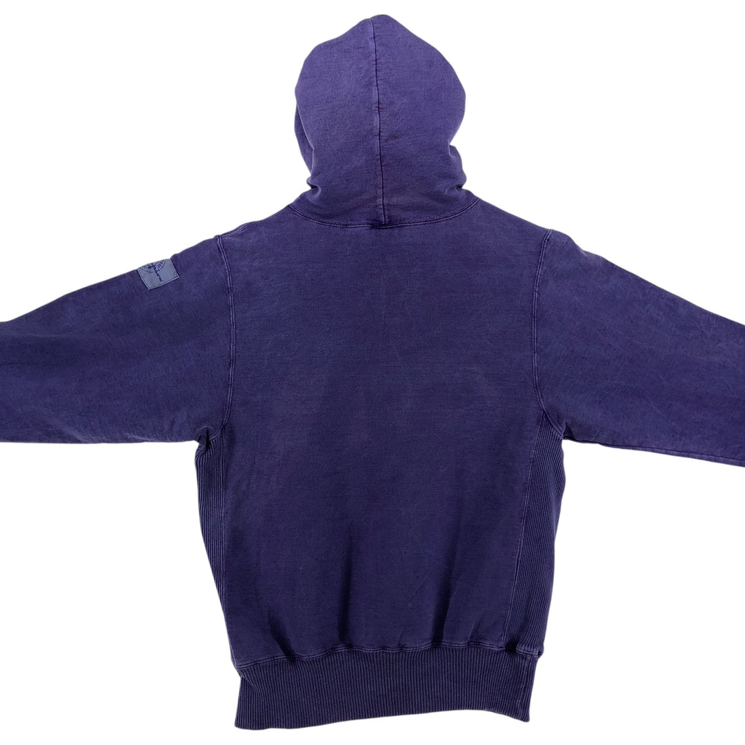 90'S Champion Authentic Athletic Apparel No Eyes Sweat Pullover Hoodie Made in USA Men's S cotton purple type Vintage Second Hand