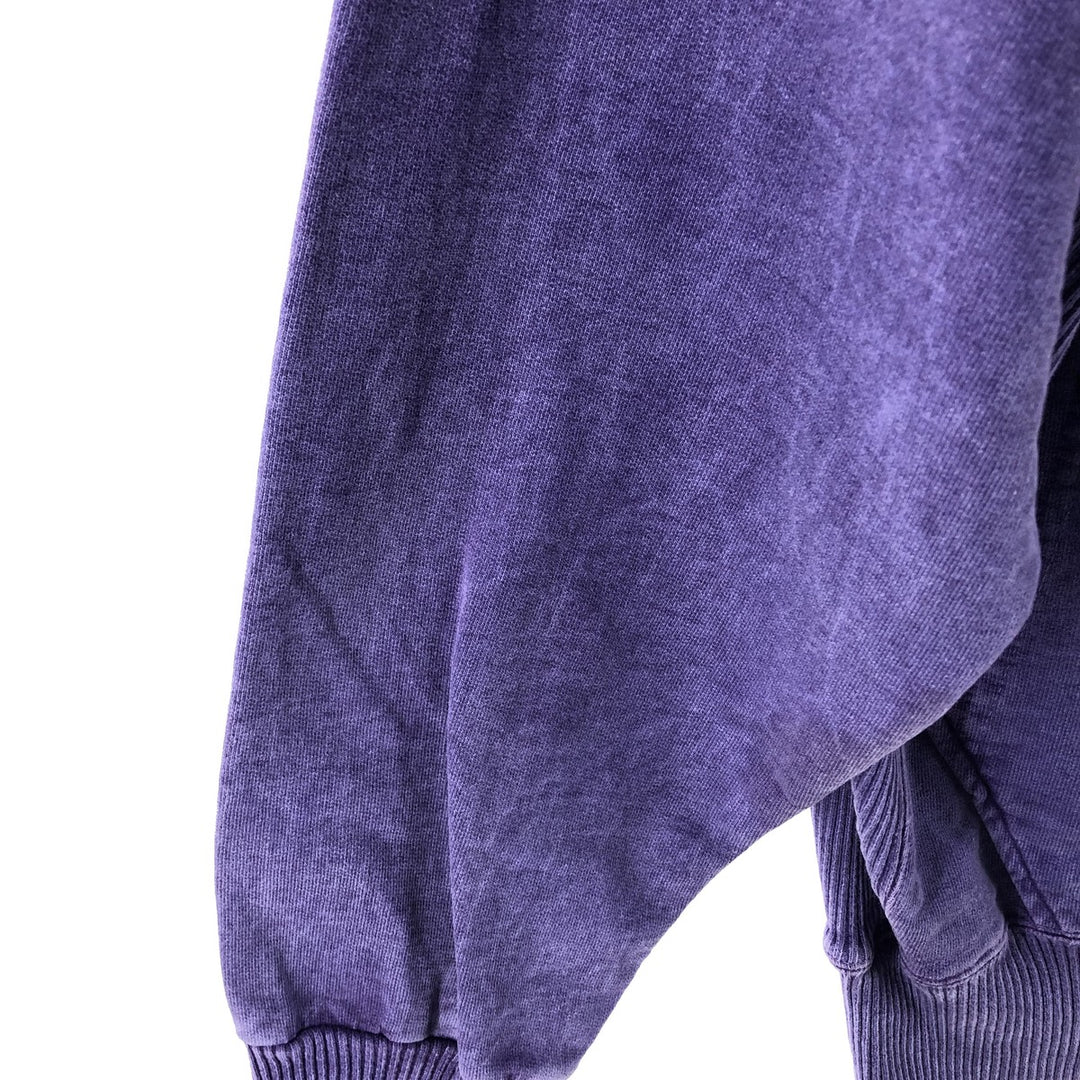 90'S Champion Authentic Athletic Apparel No Eyes Sweat Pullover Hoodie Made in USA Men's S cotton purple type Vintage Second Hand