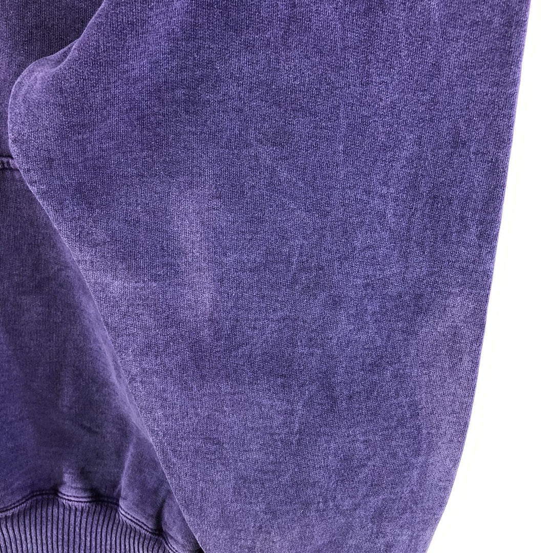 90'S Champion Authentic Athletic Apparel No Eyes Sweat Pullover Hoodie Made in USA Men's S cotton purple type Vintage Second Hand
