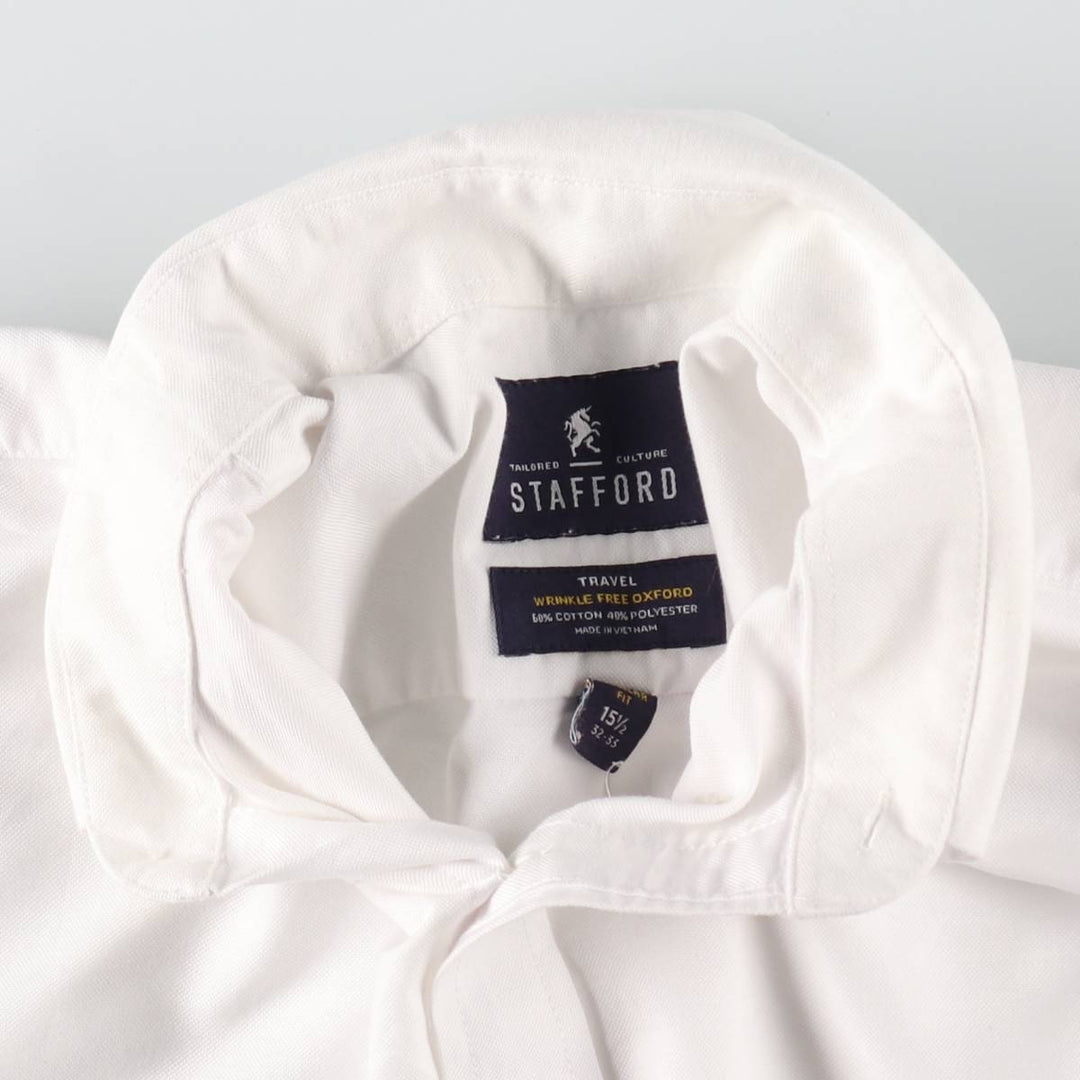 Elulu Original Remake Big Ribbon Shirt, Long Sleeve Button-Down Shirt, Women's Size M cotton white type Vintage Second Hand