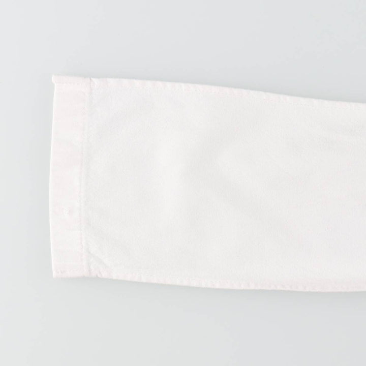 Elulu Original Remake Big Ribbon Shirt, Long Sleeve Button-Down Shirt, Women's Size M cotton white type Vintage Second Hand