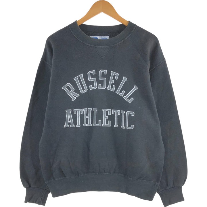 90'S Russell HIGH COTTON logo sweatshirt, made in USA, men's size M, vintage /eaa492750