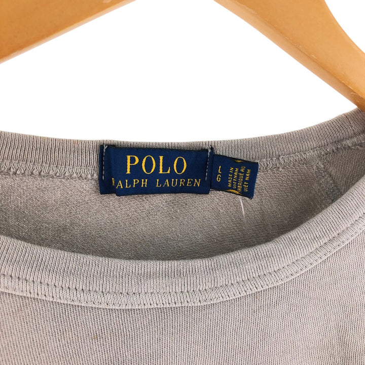 DEADSTOCK Ralph Lauren POLO RALPH LAUREN One-point logo sweatshirt, sweatshirt, men's size L /eaa492756