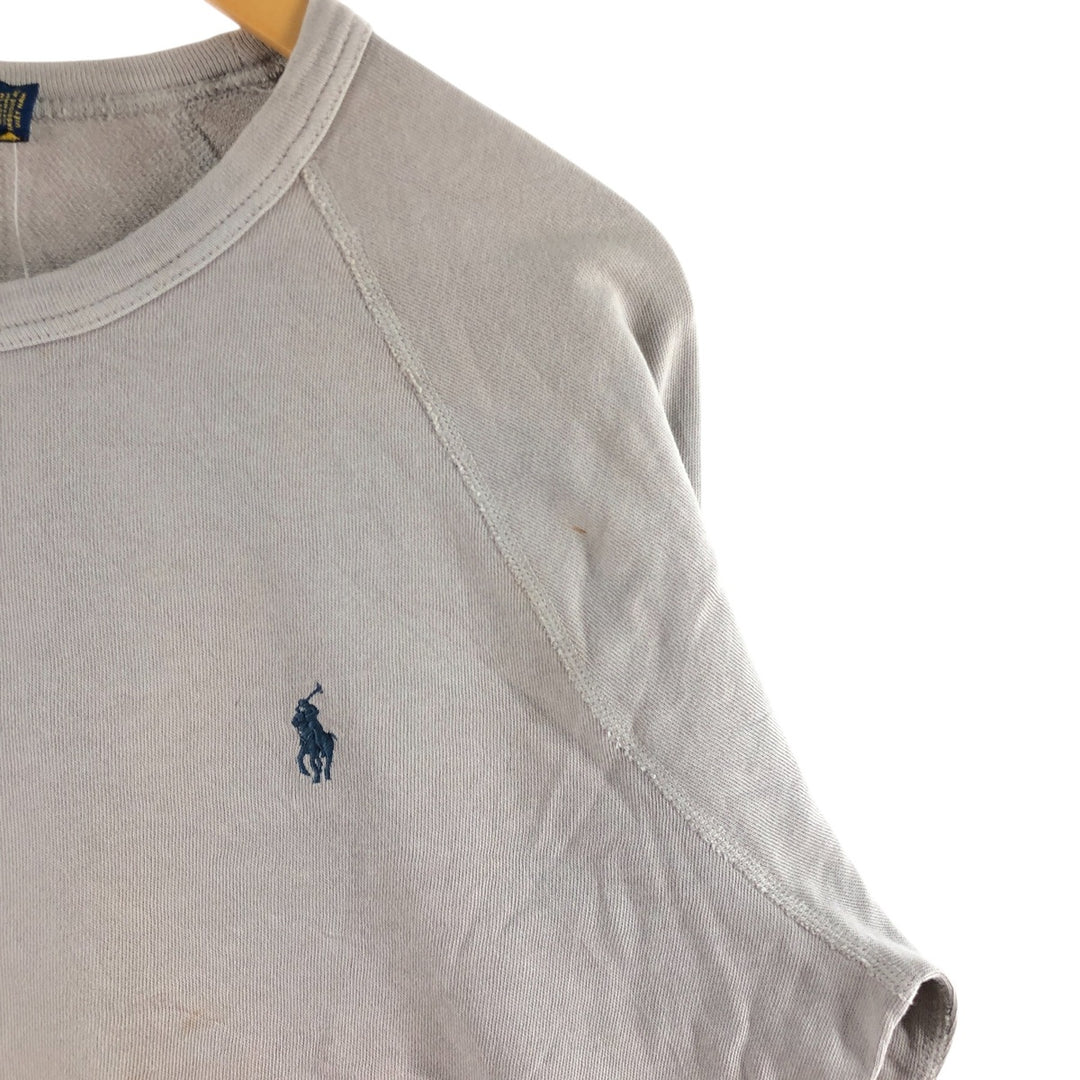 DEADSTOCK Ralph Lauren POLO RALPH LAUREN One-point logo sweatshirt, sweatshirt, men's size L /eaa492756