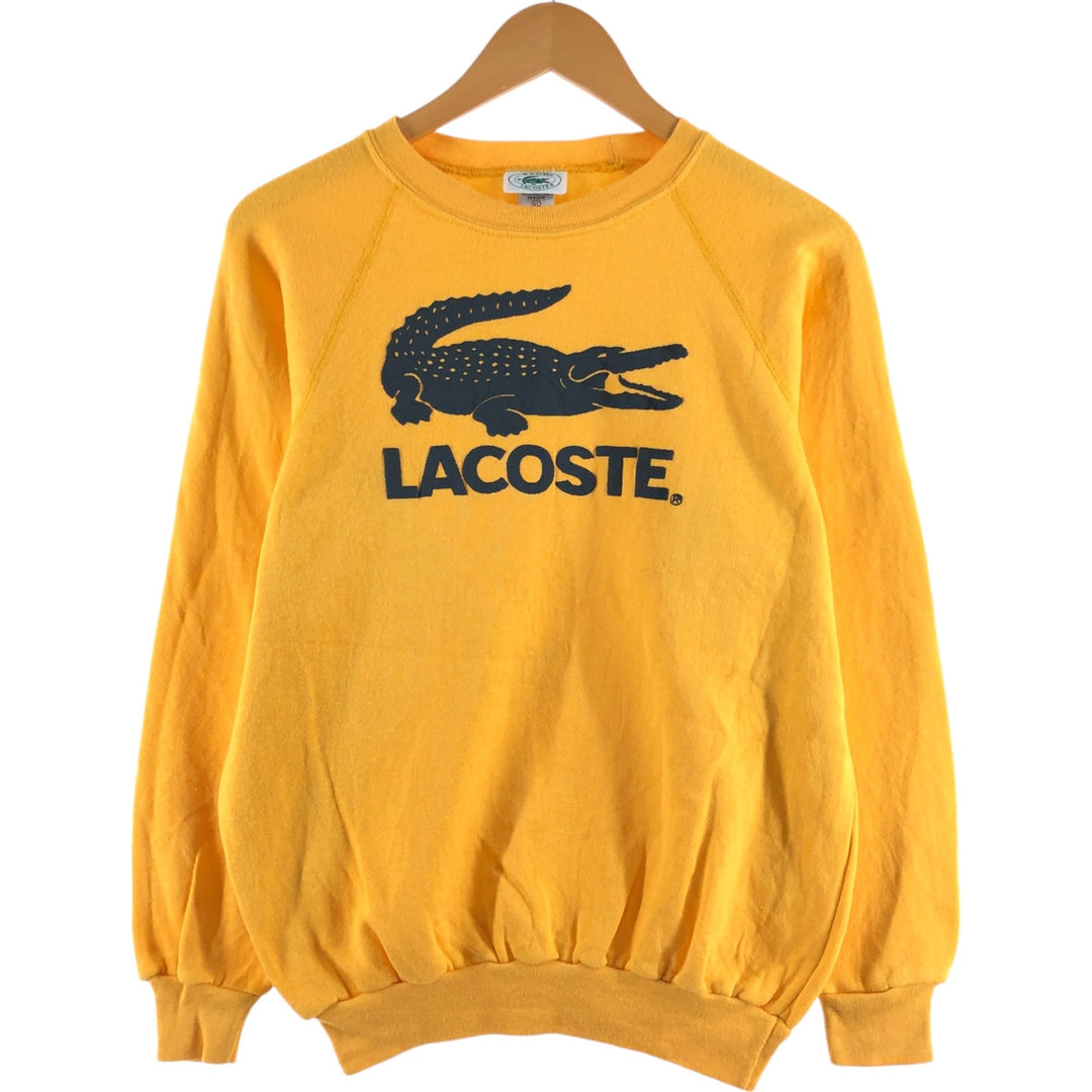 Vintage 80'S Lacoste IZOD logo sweatshirt, made in USA, men's XL size /eaa492757