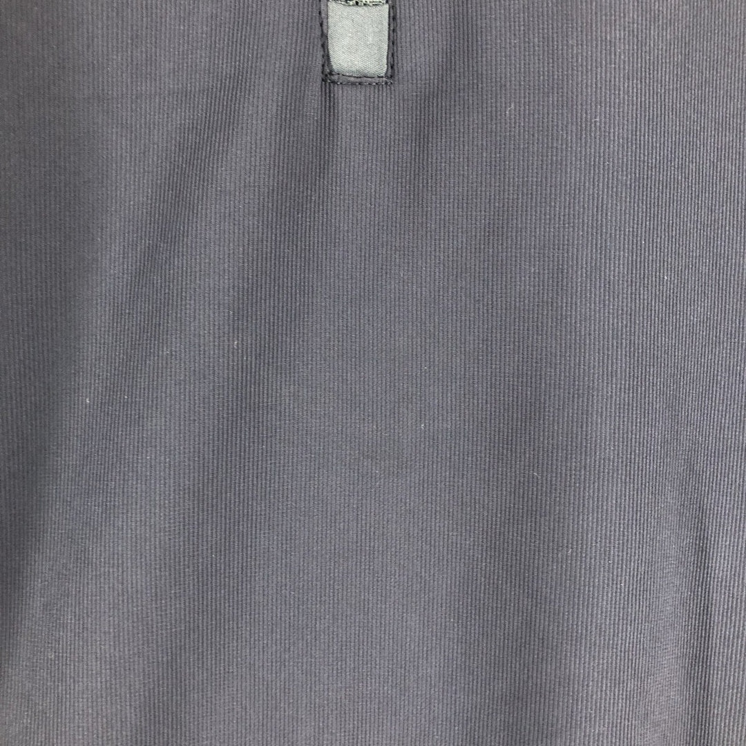 00'S Adidas Half Zip Warm Up Pullover Men's M polyester navy blue type Vintage Second Hand