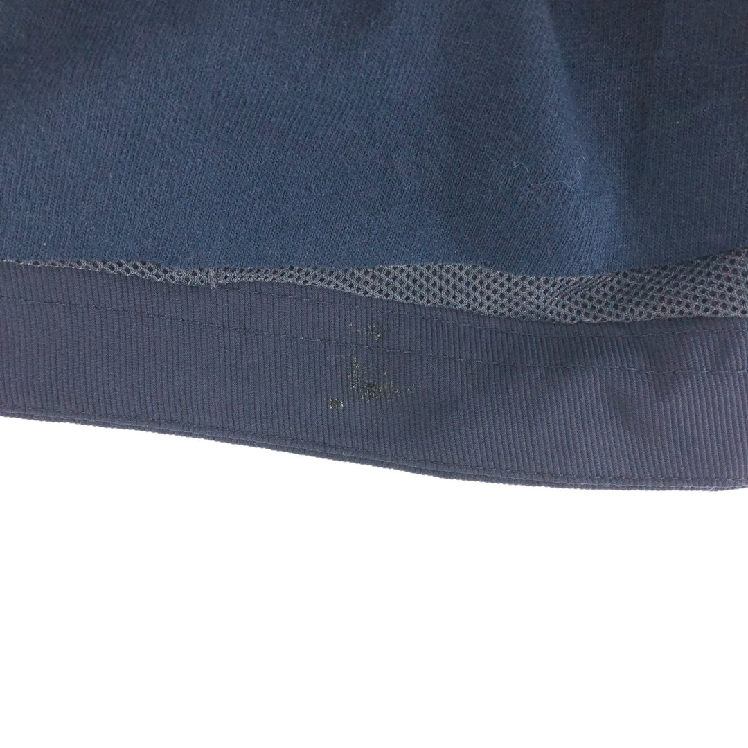 00'S Adidas Half Zip Warm Up Pullover Men's M polyester navy blue type Vintage Second Hand