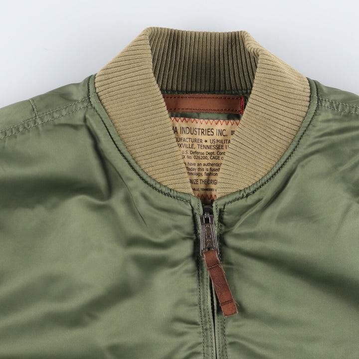 Civilian product Alpha ALPHA MA-1 type military flight jacket men's size L equivalent /eaa492794