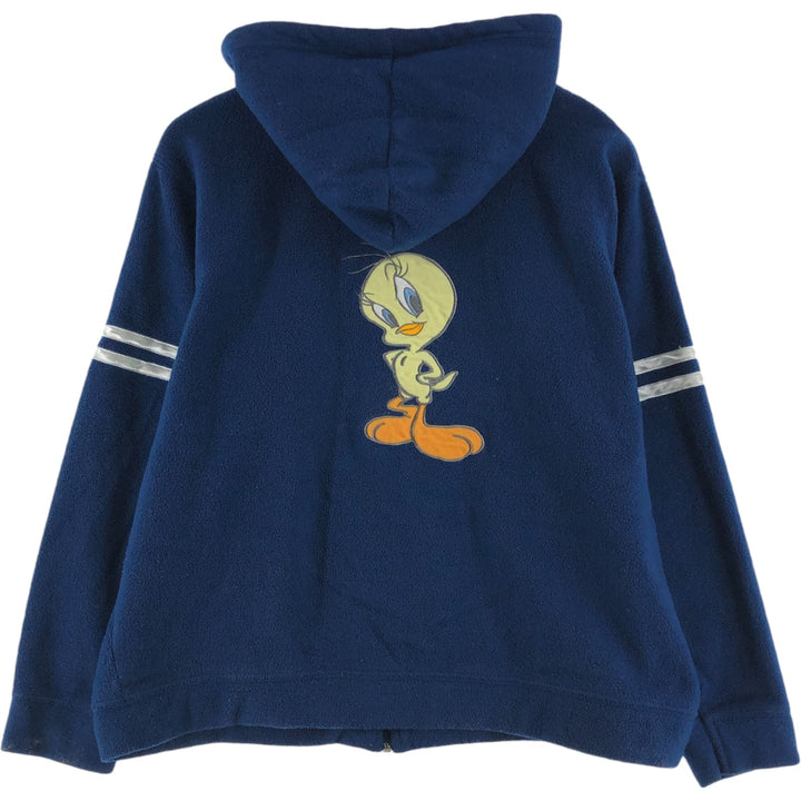 00'S Looney Tunes TWEETY Fleece Full Zip Hoodie Women's XL /eaa492802