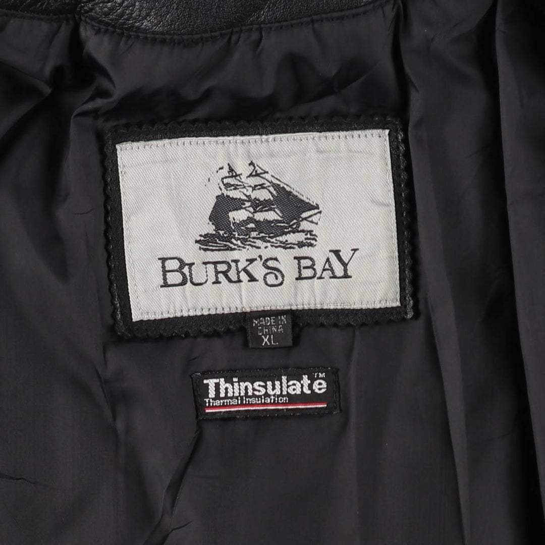 BURK'S BAY THINSULATE Thinsulate Leather Blouson Type Men's XL equivalent /eaa492823