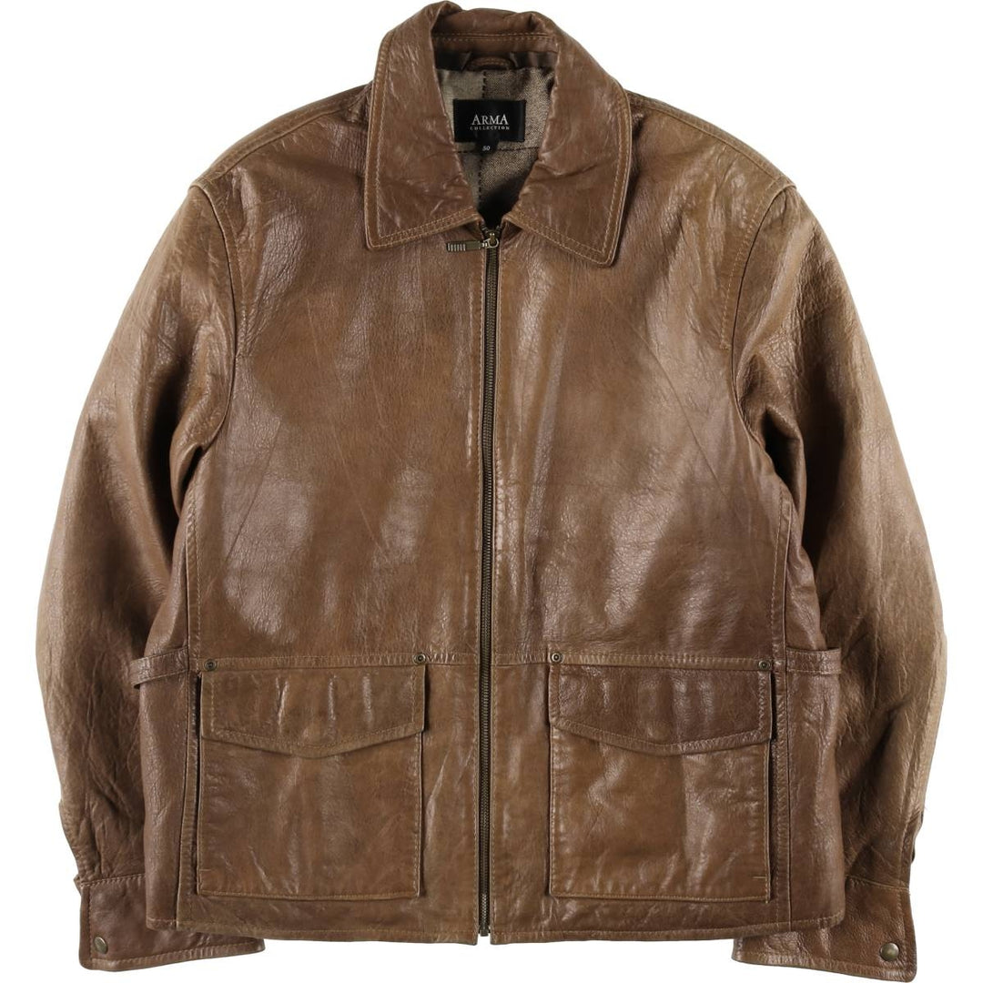 ARMA COLLECTION Leather Blouson Type Men's L size /eaa492829