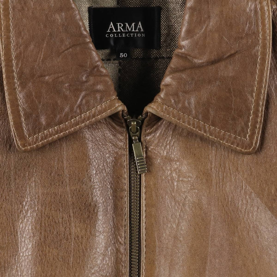 ARMA COLLECTION Leather Blouson Type Men's L size /eaa492829