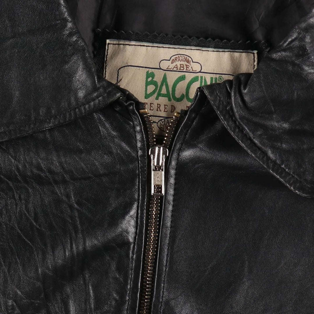 BACCINI Leather Jacket Men's XL size /eaa492840