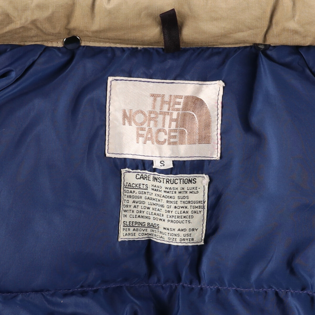 70'S THE NORTH FACE Brown Tag Down Jacket Men's S Size Vintage / eaa492849