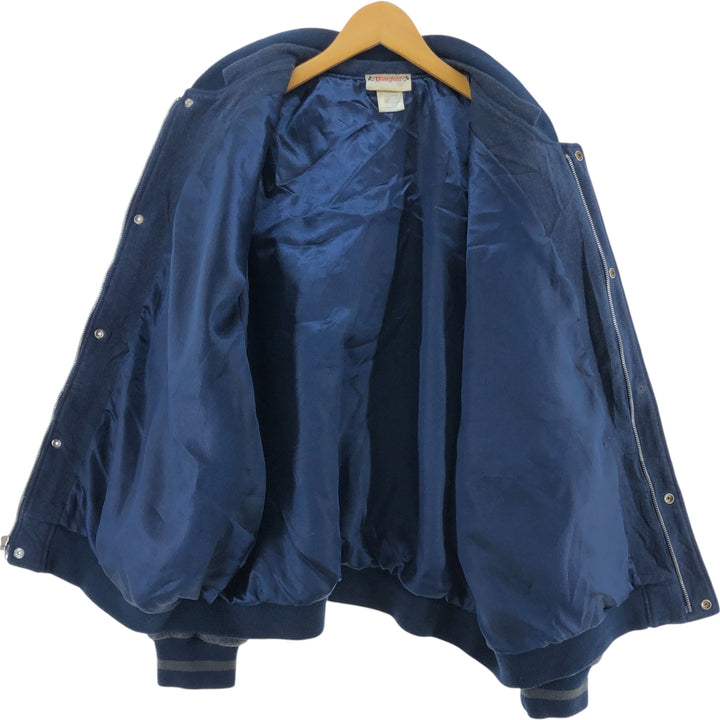 DISNEYLAND Mickey Mouse back embroidery wool varsity jacket award jacket varsity jacket men's XXL equivalent /eaa492853