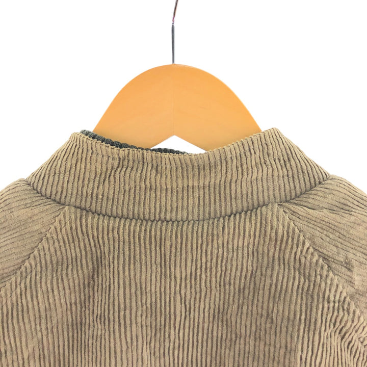 SILVER FERN reversible herringbone color nep wool blouson men's M size / eaa492870