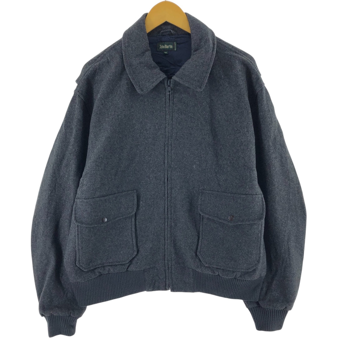 90'S John Martin wool blouson, men's XXL size, vintage / eaa492874