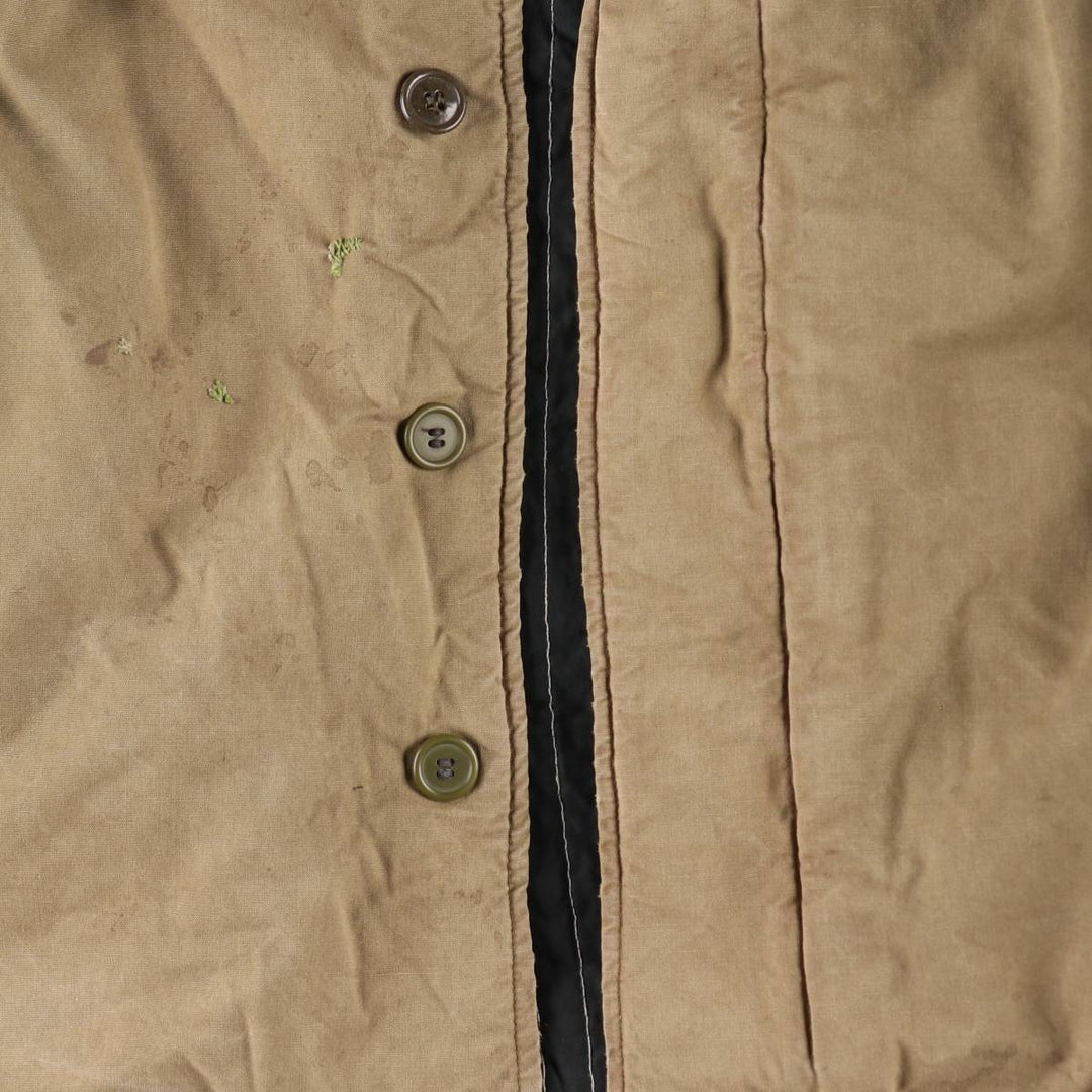 VKUS FRYDEK MISTEK Padded Euro Work Jacket, Men's Size L unclear Khaki type Vintage Second Hand