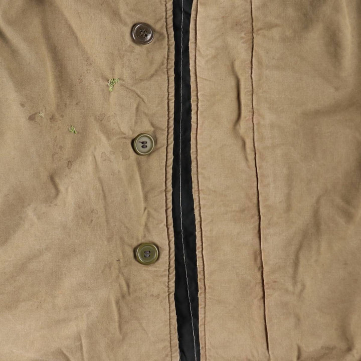 VKUS FRYDEK MISTEK Padded Euro Work Jacket, Men's Size L unclear Khaki type Vintage Second Hand
