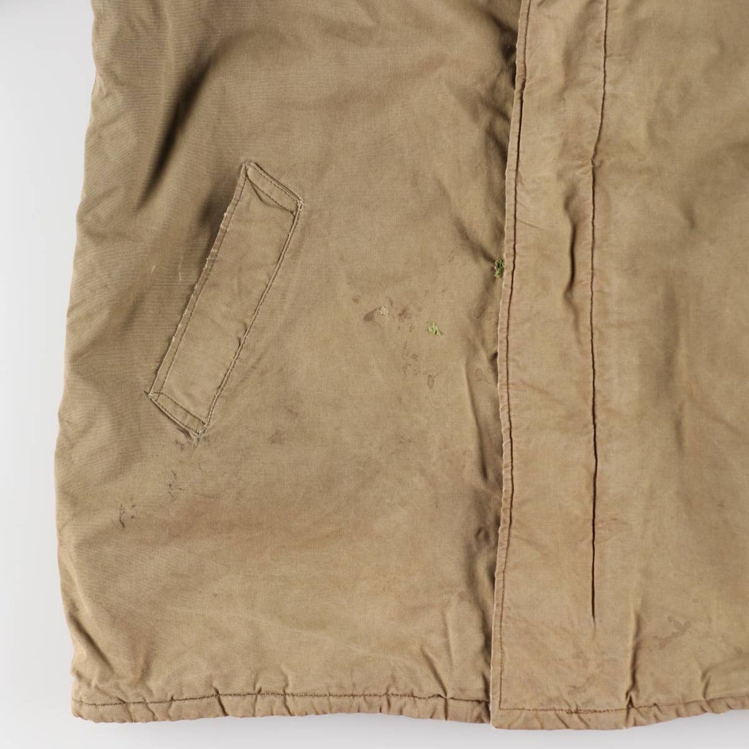 VKUS FRYDEK MISTEK Padded Euro Work Jacket, Men's Size L unclear Khaki type Vintage Second Hand