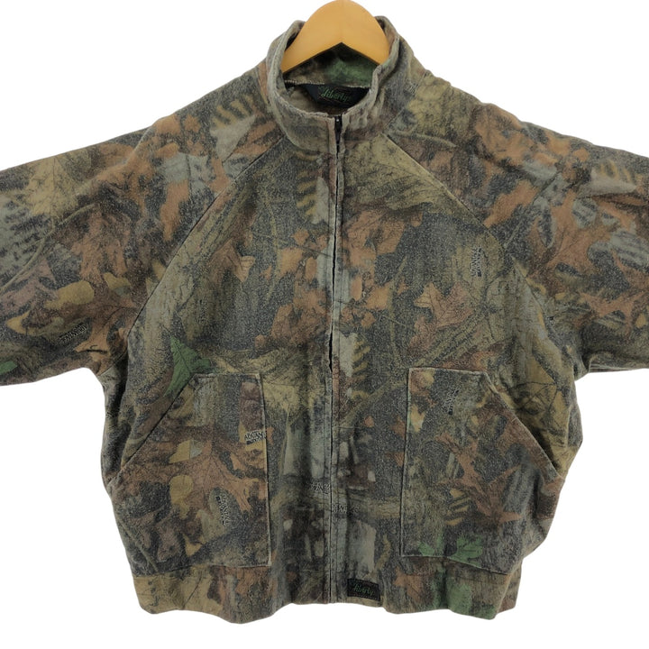 LIBERTY Camouflage Pattern Real Tree Camo Cotton Jacket Men's L size /eaa492890