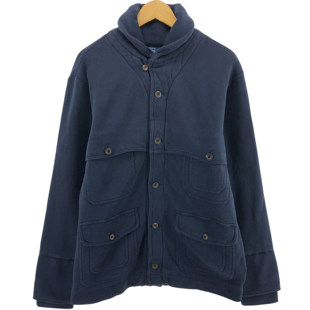 Ralph Lauren POLO by Ralph Lauren shawl collar sweat hunting jacket, men's size L / eaa492892