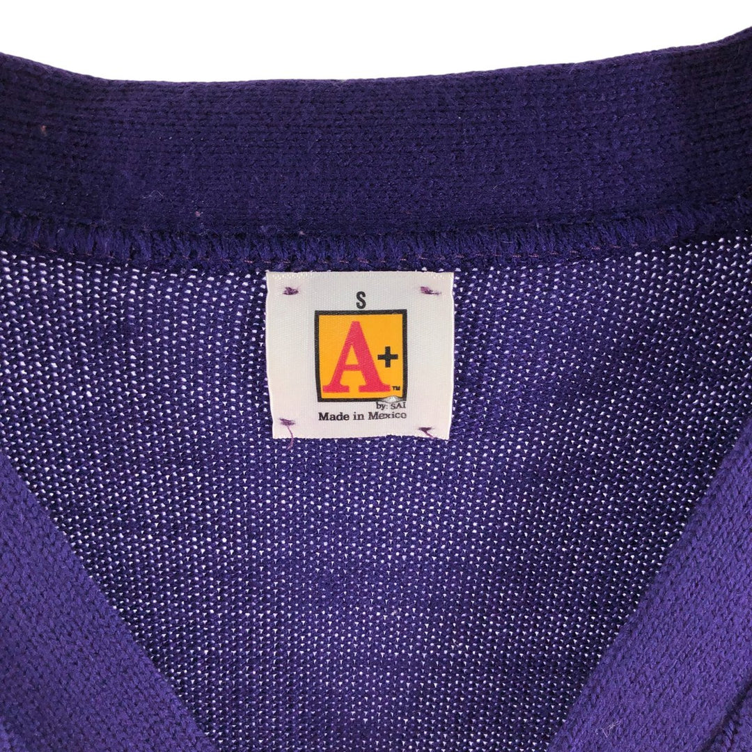 A+ by SAI Acrylic Lettered Knit Cardigan Men's S size /eaa492912