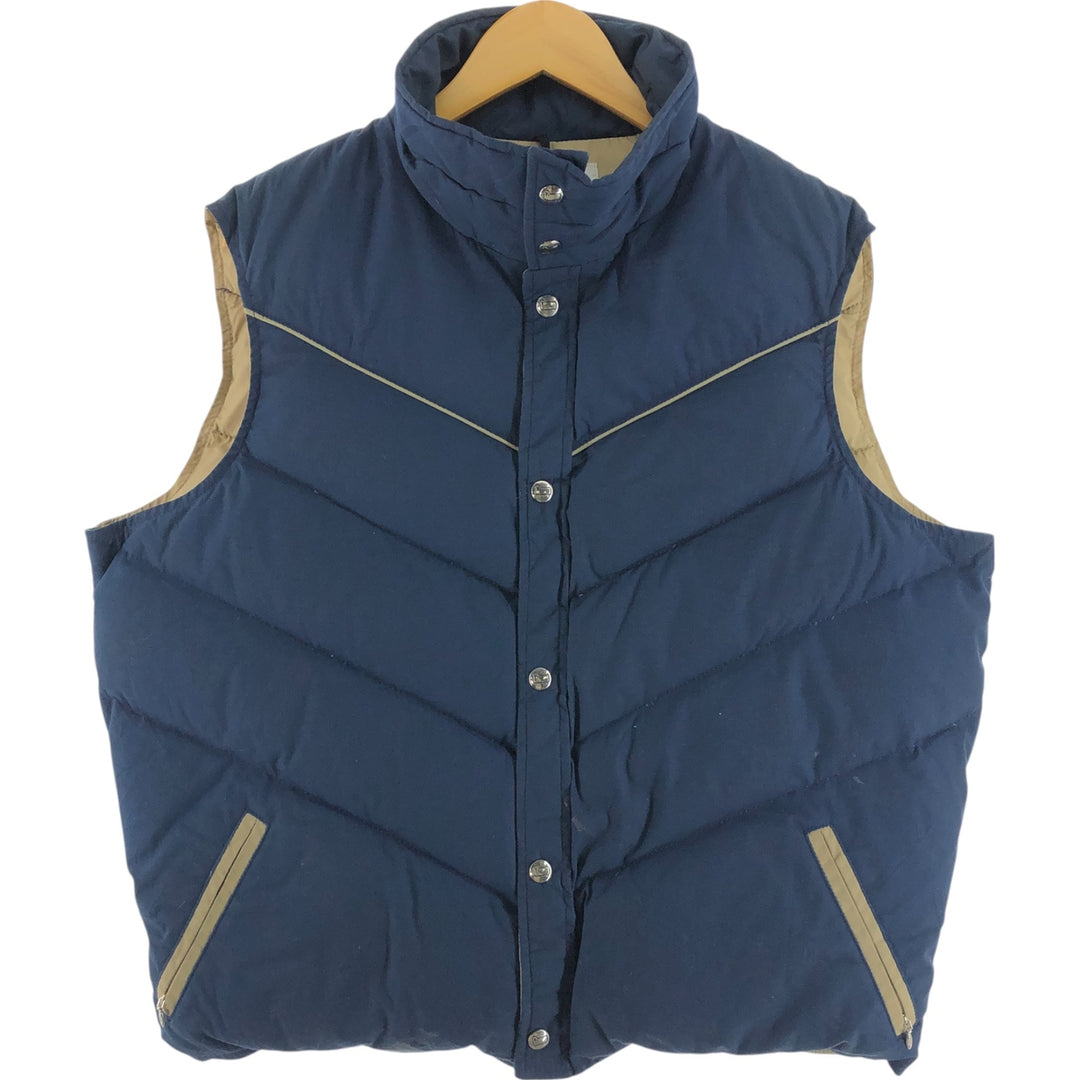 70'S WOOLRICH Down Vest, Men's XL Size, Vintage /eaa492936