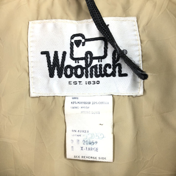 70'S WOOLRICH Down Vest, Men's XL Size, Vintage /eaa492936